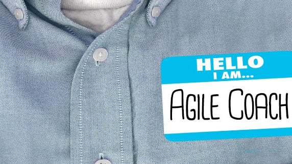 Someone wearing an agile coach name tag, which doesn't tell you as much as you think. Ask for a Scrum Alliance Certified Agile Coach instead.